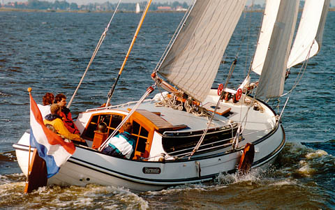 Verblijf 070135  Boot Heegermeer  platbodem jacht 