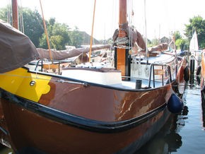 Boot 080611 • Traditioneel zeilschip Fluessen • Drie Gebroeders 
