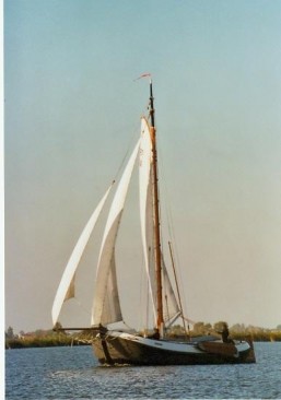 Boot 080618 • Traditioneel zeilschip Fluessen • Dageraad 
