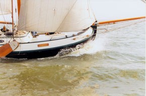 Boot 080619 • Traditioneel zeilschip Fluessen • Onrust 