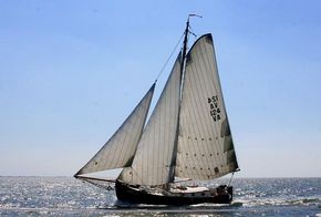 Boot 080621 • Traditioneel zeilschip Fluessen • Brakzand 