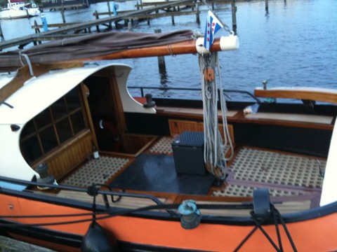 Verblijf 120129  Boot Sneekermeer  De Oranje Schuit 
