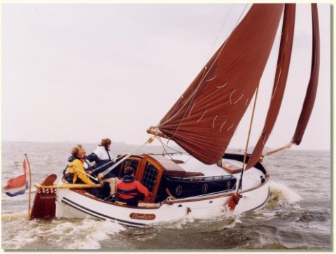 Boot 070139 &bull; Traditioneel zeilschip Heegermeer &bull; Vollenhovense Bol 8.50 