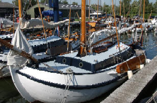 Boot 070141 &bull; Traditioneel zeilschip Heegermeer &bull; Varskip platbodemverhuur 