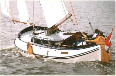 Boot 070142 &bull; Traditioneel zeilschip Heegermeer &bull; Lemsteraak 10.00   Tsjinrak 