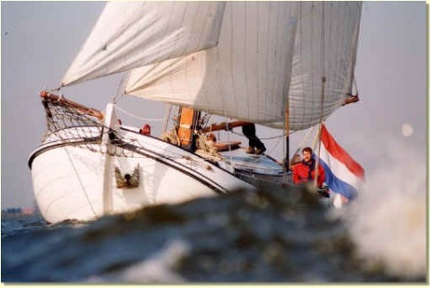 Boot 070143 &bull; Traditioneel zeilschip Heegermeer &bull; Lemsteraak 10.50   Harmonie  /  Waterman 