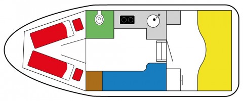 Verblijf 080138 � Boot Fluessen � Ms. Bojangles 
