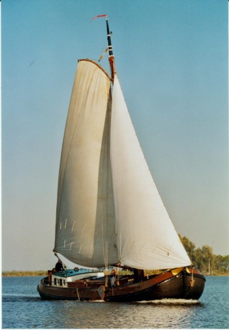 Boot 080604 &bull; Traditioneel zeilschip Fluessen &bull; Boppelans 